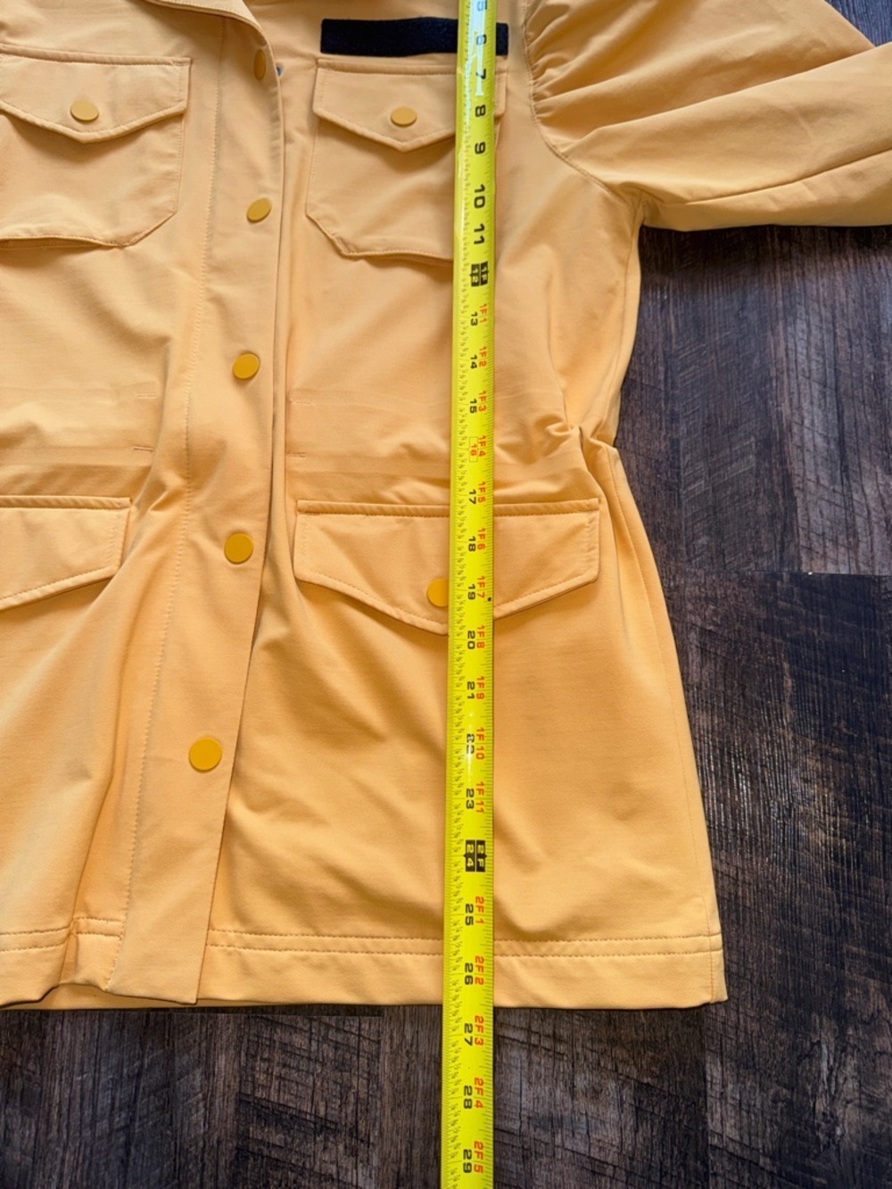 Nike Sportswear Tech Pack Chore Utility Jacket Yellow Puff Sleeve Women's XS - Picture 8 of 12